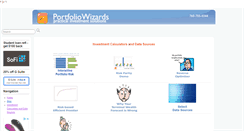 Desktop Screenshot of portfoliowizards.com